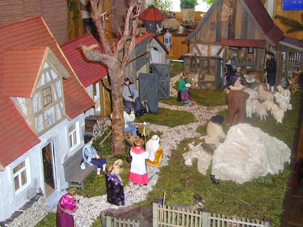 Die Krippe aus einem anderen Blickewinkel